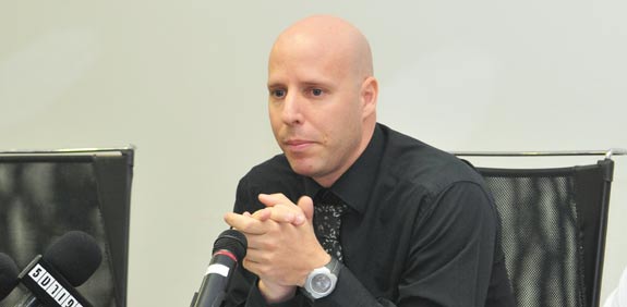 מנכ"ל ההתאחדות לכדורגל אורי שילה / צלם: תמר מצפי